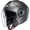 HJC, Casco Moto Jet i40N SOLID Semi Flat Titanium, S
