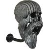 GDJGNUDK Supporto per Casco con Teschio per Moto per Casco Accessori Moto, Appendiabiti, Porta Casco da Moto con Teschio Portacasco da Parete(#4)