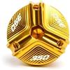 LXSKJ Motociclette Accessori Accessori Moto CNC Spina Olio Motore Tappo Per HONDA FORZA 350 NSS350 2018-2025 2019 2020 2026(Jaune)