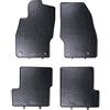 IMJ-Global Tappetini Auto Gomma beeLine su Misura Compatibili con Opel Adam 2012-2019, Set Completo di Tappeti Auto per Migliorare Look e Sportività, Tappetino Premium in TPE Durevole