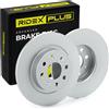RIDEX PLUS 82B0421P 2x Disco freno Posteriore con bulloni/viti Compatibilità con OPEL Corsa E Hatchback X15