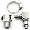 SCUASKJ Per BMW R1200GS ADV R1200RT S1000RR K1200R K1300R K1600GTL HP4 Connettore Metallico A Sgancio Rapido Pompa Carburante Rninet Pompa Benzina Motore(K8-YT516 1set)