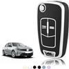 TOOMUME Cover Chiave TPU, Custodia Chiave Adatto per Opel Vauxhall Astra Antara Agila Corsa Cascada Insignia Mokka Meriva Tigra Vectra Zafira, Copri Chiavi Guscio Chiave Auto Telecomando - Flip Key