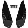 TAZGANTAX Deflettore Paravento Parabrezza Parabrezza per Moto Compatibile con R1250GS-ADV R-1250-GS-ADV (2019-2021) R1200GS-ADV R-1200-GS Adventure Adv (2014-2020)(Fumo)
