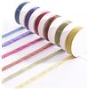 Vaessen Creative Set Nastro Organza, Autunno, 6 Colori, 6mm x 2m, Bordo Decorativo per Decorazioni Autunnali, la Creazione di Biglietti, Confezioni Regalo e Altri Progetti Creativi Stagionali