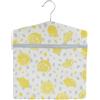 Beldray LA032005LEMFEU7D - Borsa porta mollette con stampa di limoni, per organizzare i mollette, facile da appendere, può contenere fino a 100 sacchetti per mollette, riutilizzabile, per interni ed