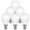 Noa Home Deco Pacco da 6 E14 LED Lampadina, Calda Luce Bianco 3000K 3W 300LM Equivalente a 90W, 180° Angolo Fascio, Non Dimmerabile, Basso Calore & Lunga Vita
