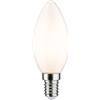 Paulmann 29115 Lampadina a filamento LED 230V candela E14 470lm 4,5W 2700K dimmerabile opale