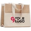 CAMPO DE GELI Shopper Juta Naturale Freschezza OEKO-TEX 43x34 Personalizzate o neutre