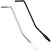 Guduling Whammy Bar, 2 pezzi braccio tremolo 5 mm + 6 mm, leva tremolo per chitarra elettrica, sistema tremolo (nero, argento)