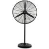 DISCORAMA - VENTILATORE INDUSTRIALE A PIANTANA POTENTE 120W DIAMETRO 62CM CON 3 PALE IN METALLO E BASE STABILE AD ALTEZZA REGOLABILE PER CASA UFFICIO E OFFICINA