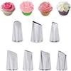 Yiouou Set di ugelli per tubazioni a petalo,Ugello per tubazioni,Punte per pasticceria a forma di rosa per glassa di glassa strumenti di cottura per torte cupcake