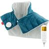 Comfytemp PESO Termoforo per Cervicale e Spalle, 1Kg Termoforo Elettrico per Collo con 9 Temperature, 11 Timer di Spegnimento Automatico, Modalità STAY ON, Riscaldamento Rapido, Lavabile in Lavatrice