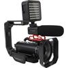 LICAEVEY Videocamera da 5k, Fotocamera Vlog da 56 MP con 3,0 -pollici -touchscreen, Anti -shake -camprouts, Hd -wlan -digital Fotocamera con Zoom Digitale a 18 Volte -Anti -Anti -shake