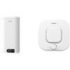 COMFEE' D80-15ED3 Scaldabagno Elettrico Murale ad Accumolo 80 L & Scaldabagno Elettrico 10 Litri D10-15Veo Classe A, Sopra Lavello ad Accumulo - Leggero