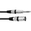 OMNITRONIC Cavo adattatore XLR(M)/Klinke stereo 2m sw
