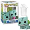 Funko Pop! Games: Pokémon - Bulbasaur (con finitura floccata) #453 [Esclusiva della Convention di primavera 2020]