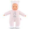 Corolle MDC Sweetheart, Weichkörperpuppe, Babypuppe, Puppe, mit Vanilleduft, Rosa Bär, 30 cm, 9000100440