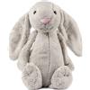 Miś Gustaw Gustaw grande coniglio Figo (grigio, 100 cm) - peluche, coniglio di peluche - animale di coniglio XXL, peluche mega grande coniglio di peluche per bambini