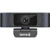 Wortmann TERRA Webcam Slide 2 con cursore (C1919) Full-HD, messa a fuoco automatica, microfono stereo, cursore per la privacy