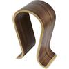 OEM Porta cuffie in legno per ufficio - Supporto da esposizione per dispositivi audio di diverse marche