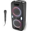 OEM Altoparlante wireless per karaoke Party con microfono e Bluetooth - con illuminazione a LED e radio FM