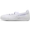 PUMA Sneakers stile ballerina Speedcat per bambini, Scarpe, Bianco, 27.5