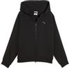 PUMA Giacca oversize con zip T7 Midnight Shadow per ragazzi, Accessori, Nero, 15-16Y