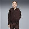 PUMA Giacca oversize con zip T7 Midnight Shadow per ragazzi, Accessori, Marrone, 15-16Y