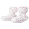 Warmies®, stivali termici completamente riscaldabili, profumati alla lavanda francese, colore rosa marshmallow