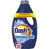 Dash Power Detersivo Liquido Lavatrice, 50 Lavaggi, Freschezza Di Lenor, Risveglio Primaverile, rimuove addirittura gli odori di sudore vecchi di 7 giorni, per una pulizia impeccabile