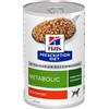 Hill's Prescription Diet 24 + 12 gratis! 36 x 354 g / 360 g / 370 g Hill's Prescription Diet - 36 x 370 g Metabolic Weight Management Pollo