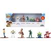 Jada Toys Disney Pixar Toy Story - Set di 6 Statuette da Collezione in Metallo, in Confezione Diorama, Statuette in Metallo per Fan e Bambini a Partire dagli 8 Anni, 4 cm