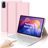 IVEOPPE Tastiera per Xiaomi Redmi Pad 2 11 Pollici/Xiaomi Redmi Pad SE 11 Pollici | Cover Keyboard Touchpad Staccabile, Italiano QWERTY, Custodia Tastiera Senza Fili Bluetooth per Redmi Pad 2, Rosa chiaro