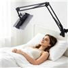 Vexaflow Supporto per Tablet da Letto, Rotativo a 360° con Braccio Flessibile e Regolabile in Alluminio, Compatibile con iPad/iPhone/Kindle/Samsung/Nintendo Switch, per Tablet e Telefoni