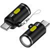 CY Adattatore 2 pezzi/set USB-C Tipo-C Maschio LED Luce Illuminazione Atmosfera Interna per Esterni Camminare Ciclismo Telefono Caricabatterie per Laptop Lampada Notturna 210 Lumen