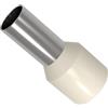 AUPROTEC Puntalini isolati 0,34-50 mm² Terminali a Bussola: 50 pezzi, 16 mm² Avorio