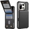 MODFYN Cover per OnePlus 11/1+11, Pelle PU Portafoglio Blocco RFID Flip Caso con [Slot per Scheda] [Funzione di Supporto] Antiurto Custodia per OnePlus 11.Black