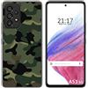 Tumundosmartphone Custodia in silicone per Samsung Galaxy A53 5G design mimetico disegni