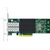 GLOTRENDS ST7286 2 porte 10Gb SFP+ Scheda di rete Ethernet con controller Mellanox ConnectX-3, interfaccia PCIe 3.0 X8, RDMA (RoCE), non Infiniband