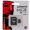 Kingston Micro Sd Card 64GB Kingston XC classe 10