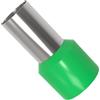 AUPROTEC Puntalini isolati 0,34-50 mm² Terminali a Bussola: 10 pezzi, 50 mm² Verde Scuro