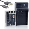 DSTE DE DSTE Batteria agli ioni di litio e caricabatterie micro USB compatibile con Olympus BLM-5 BLM5 E1 E5 E3 E300 E330 E500 E510 E520 C-8080 C-7070 C-5060 Digital Camera as Olympus PS-BLM5