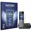 savvies 4 Pezzi Pellicola Protettiva per Gigaset COMFORT 520A