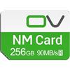 THREE COLOUR DOGFISH Dogfish OV NM Card 256 GB, 90 MB/s, Nano Memory Card - Compatibile solo con Huawei Mate, Mate20, Mate30, Mate40, Mate50, Mate60 / P30, P40, P50, P60 Pro/Honor 30 Pro, Nova ed Enjoy Series