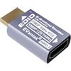 EVanlak Adattatore emulatore HDMI Passthrough EDID - Dummy Plug Virtual Monitor Headless Ghost Display Adapter, 1920x1080@60Hz a 144Hz, 1 confezione
