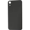 ELLENNE SCOCCA POSTERIORE TELAIO per IPHONE XR NERO BACK COVER VETRO