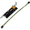 Yeruvce Kit di Scheda Figlia Ottica Coassiale 24 Bit 192 KHz SPDIF Out per Scheda Madre Computer Universale. Compatibile con una scheda audio digitale 5.1 AC3.