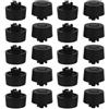 Alipis 25 piedini antiscivolo per case del computer, cuscinetti push-in da 8 mm, ammortizzanti per supporto del telaio del PC desktop e sostituzione antivibrazione