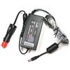 Hunterfield Adattatore di alimentazione CC per accendisigari auto, roulotte, camion, 12 V, 5 A (60 W), stabilizzatore di tensione, con spina di uscita BArrel da 2,5 mm/5,5 mm